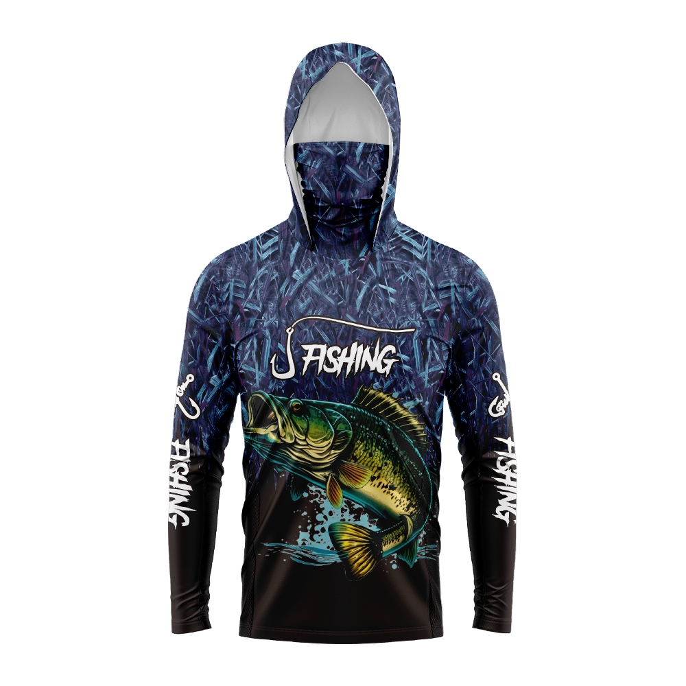 Men Bass Fish Print Fishing Ho - đánh giá và giá Fishing Hoodie