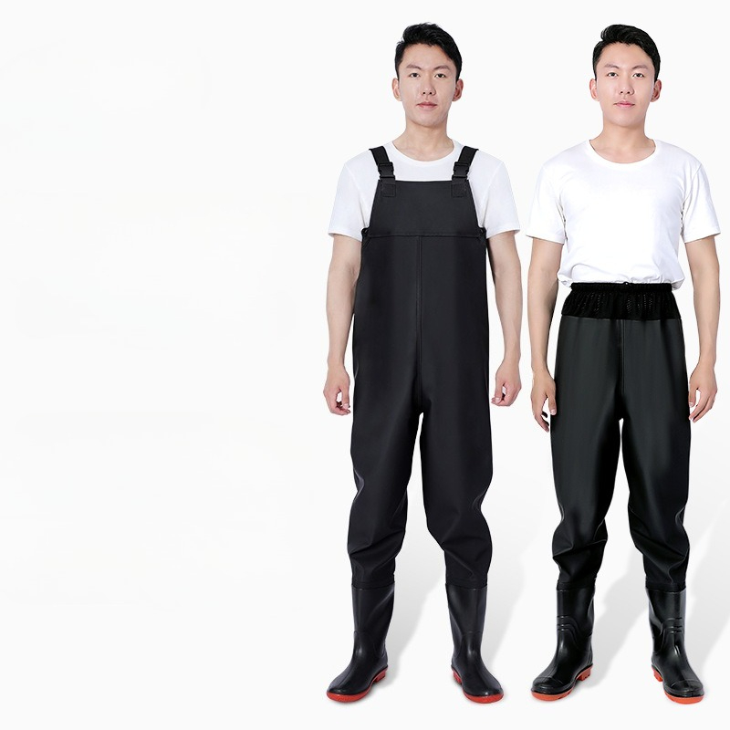 PVC Chest Waders with Boots Wa - đánh giá và giá Fishing Waders