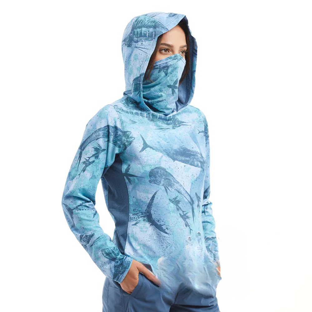Fishing T-shirts Women's Long  - đánh giá và giá Fishing Hoodie