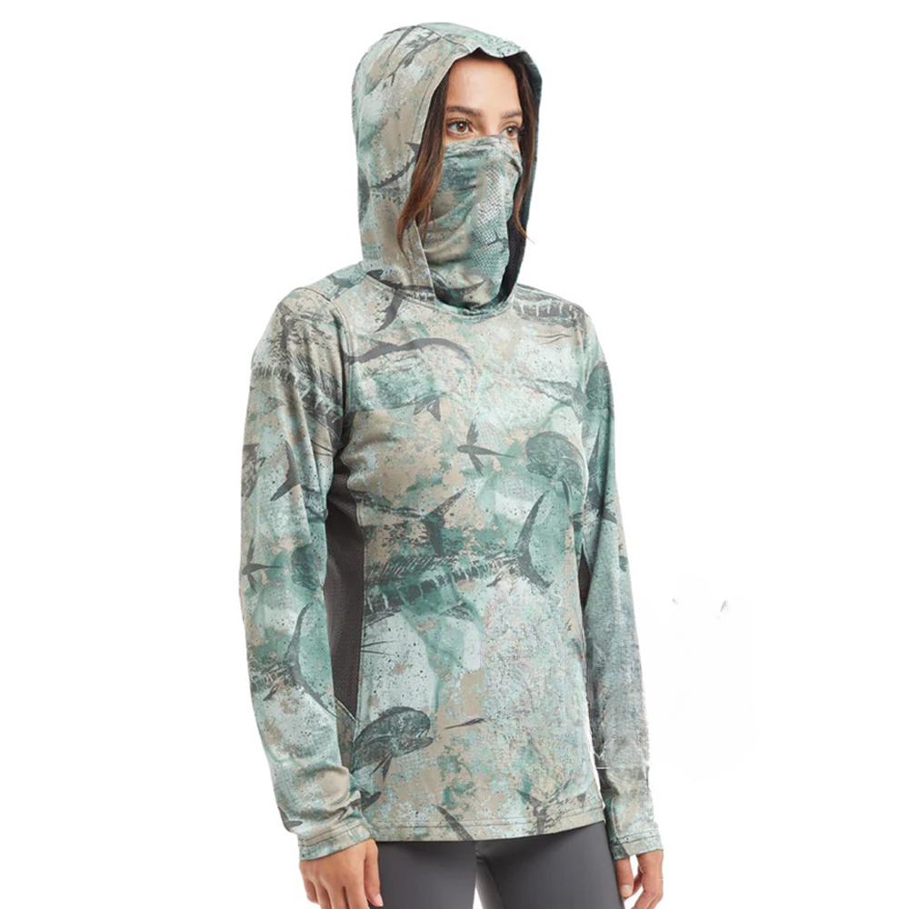 Fishing T-shirts Women's Long  - đánh giá và giá Fishing Hoodie