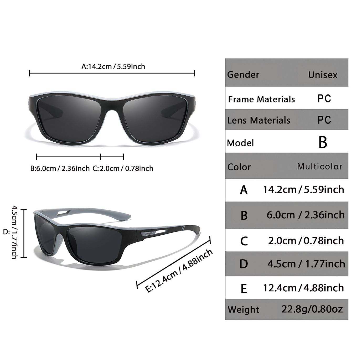 LOISRUBY Polaring Lenses Cycli - đánh giá và giá Fishing Sunglasses Polarized