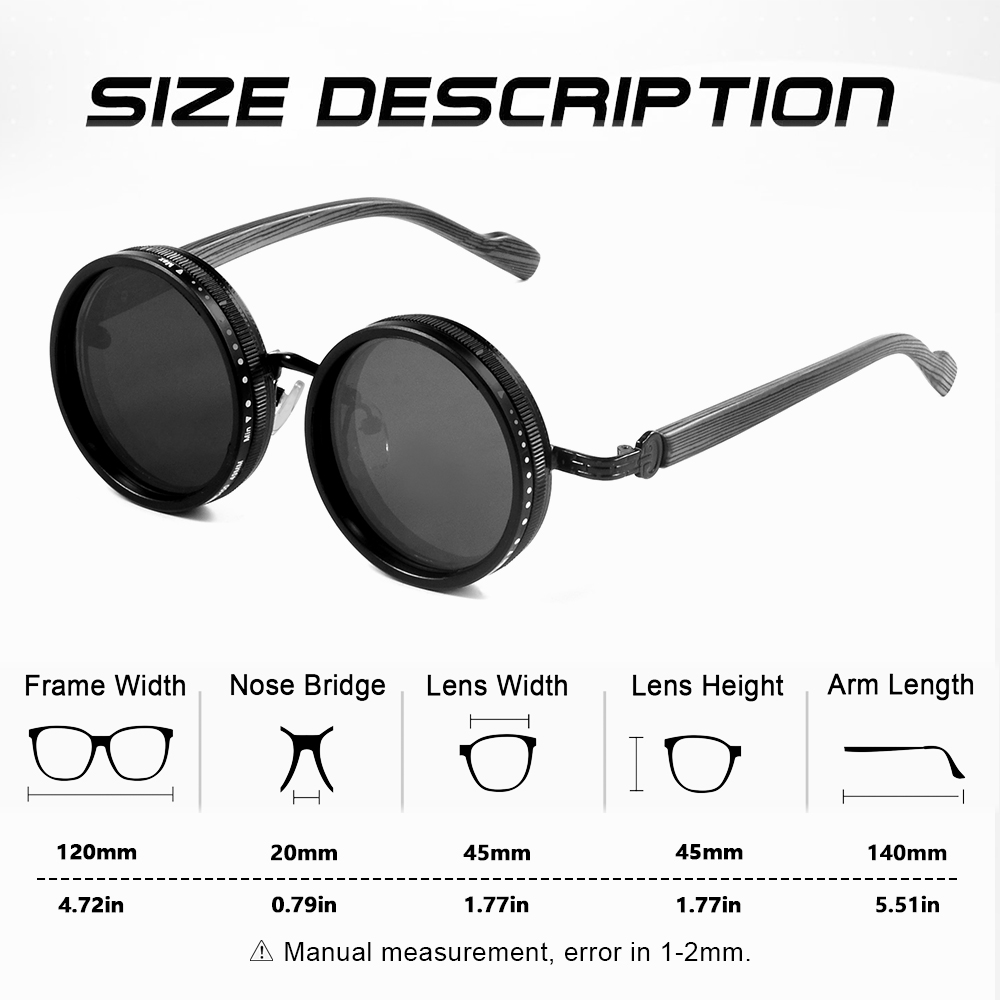 CRIXALIS 2Pcs Polarized Steam  - đánh giá và giá Fishing Sunglasses Polarized