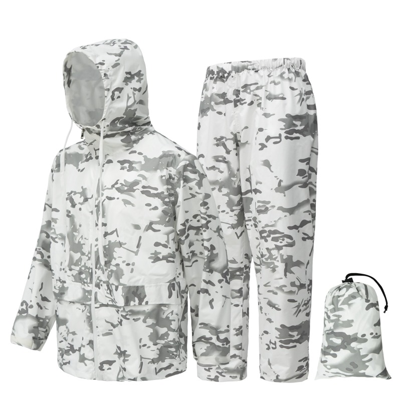 Outdoor Hunting Rainstorm-proo - đánh giá và giá Fishing Rain Suit