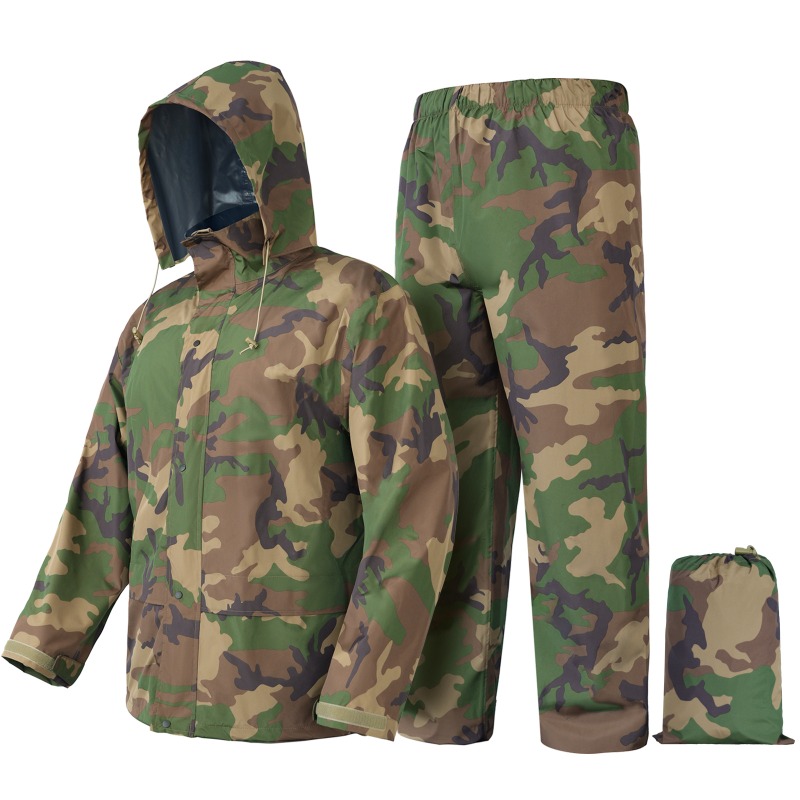 Outdoor Hunting Rainstorm-proo - đánh giá và giá Fishing Rain Suit
