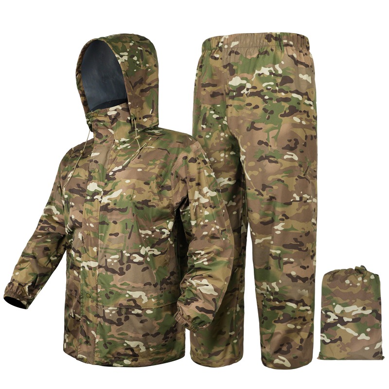 Outdoor Hunting Rainstorm-proo - đánh giá và giá Fishing Rain Suit