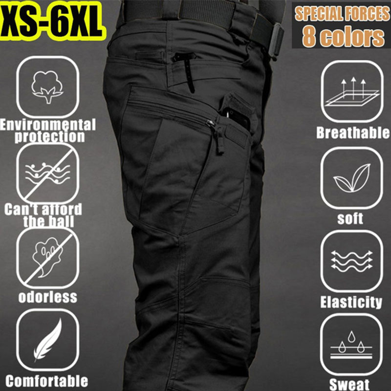 Men's Tactical Cargo Pants 6XL - đánh giá và giá Fishing Pants Waterproof